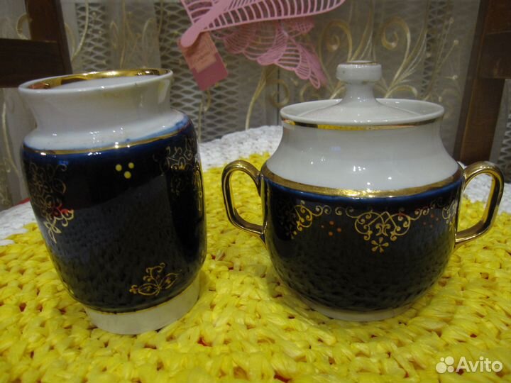 Кобальтовая посуда СССР