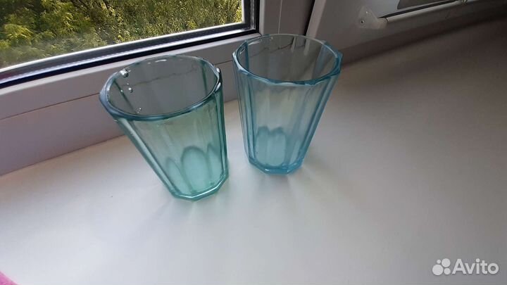 Стаканы 10 граней. Довоенные