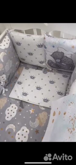 Бортики в кроватку