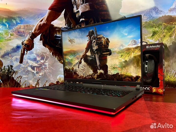 Мощный ноутбук Asus / RTX 3070 / Intel Core i7