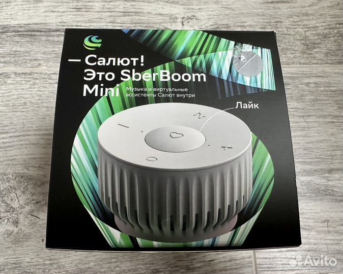 Умная колонка sberboom mini