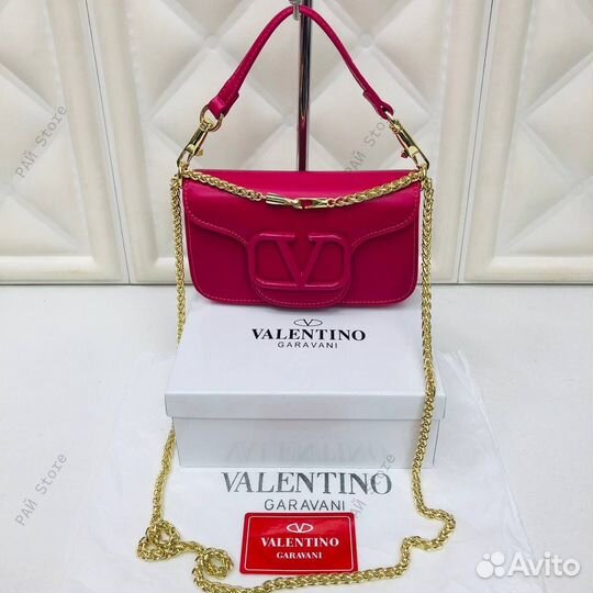 Женская сумка valentino в красивых цветах/экокожа