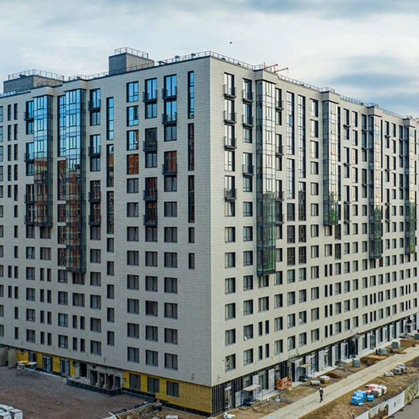 2-к. квартира, 66,3 м², 12/13 эт.