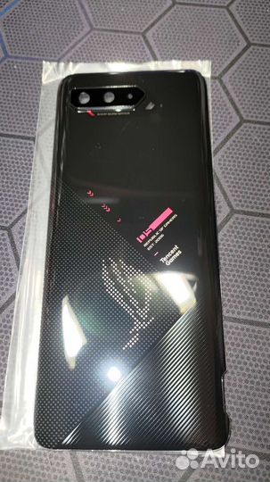Для Asus ROG Phone 5 стеклянная задняя крышка ориг