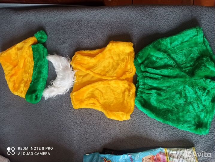 Новогодний костюм для мальчика гномик