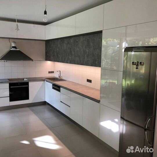 Кухня мдф без ручек