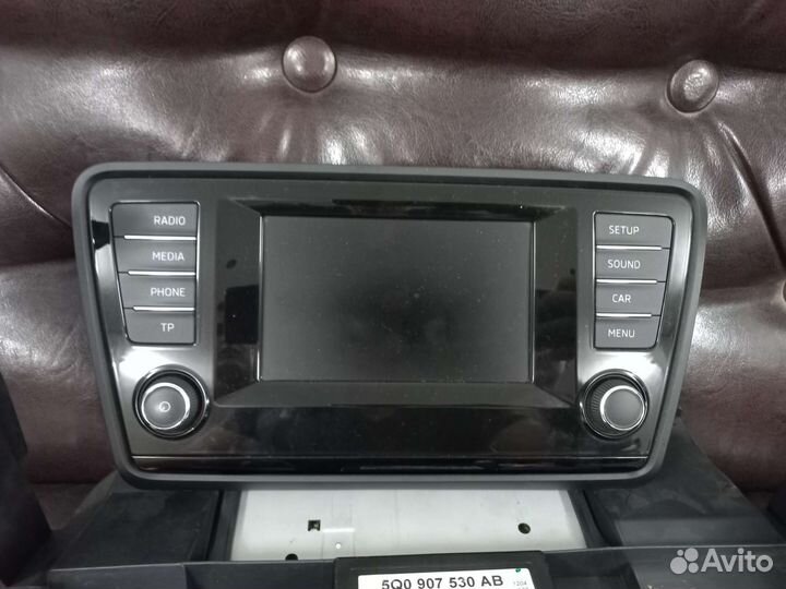 Головное устройство магнитола Skoda Octavia A7