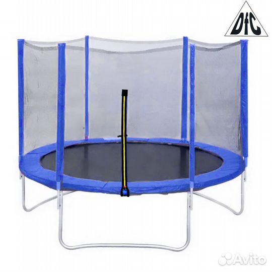 Батут DFC trampoline fitness С сеткой 6FT-TR-E