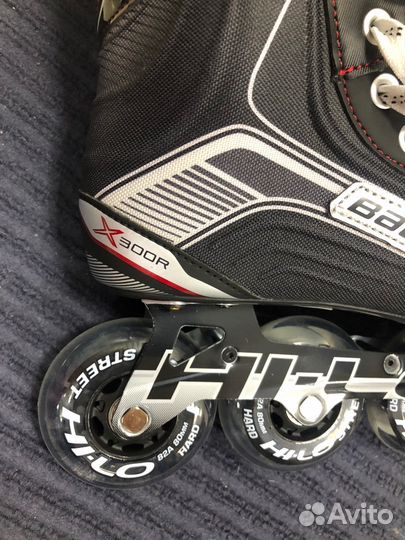 Роликовые хоккейные коньки bauer vapor X300 R SR