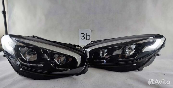 Фары комплект Full led Mercedes SL 231 рестайлинг