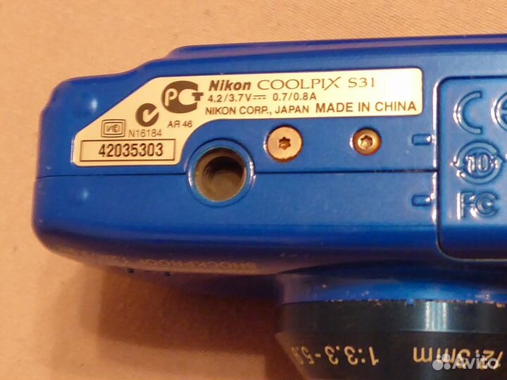 Фотоаппарат подводный Nikon S31