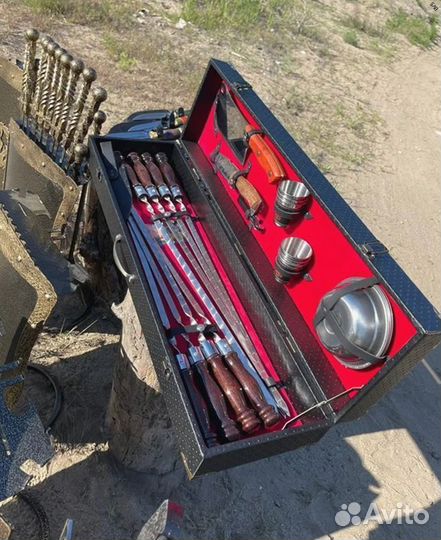 Шашлычный подарочный набор