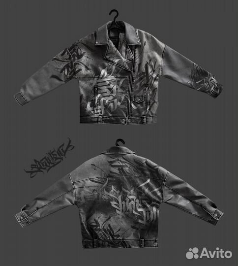 Ручная роспись одежды (кастом)