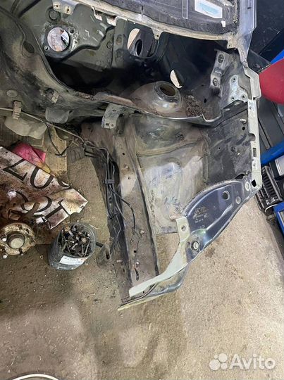 Лонжерон передний левый Опель Мерива