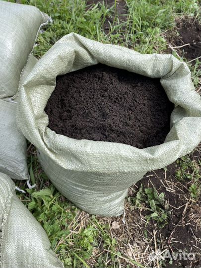 Торф в мешках