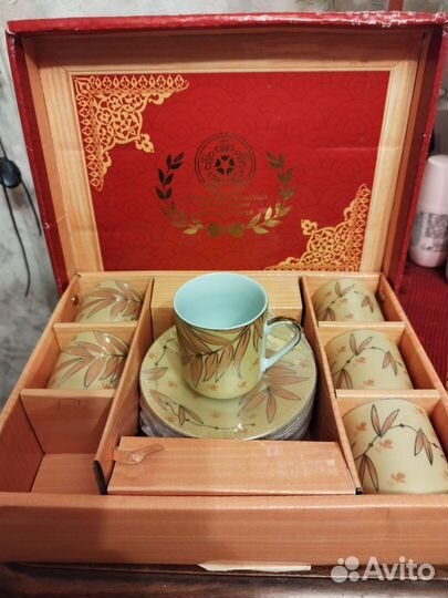 Сервиз кофейный(набор) 6 персон в подарочной