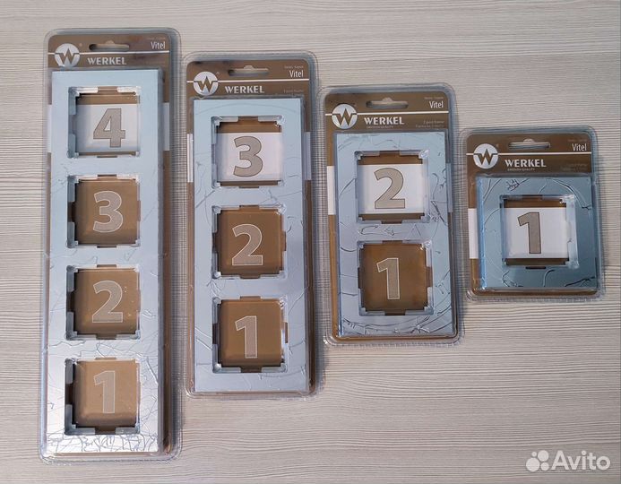 Рамки встраиваемые Werkel