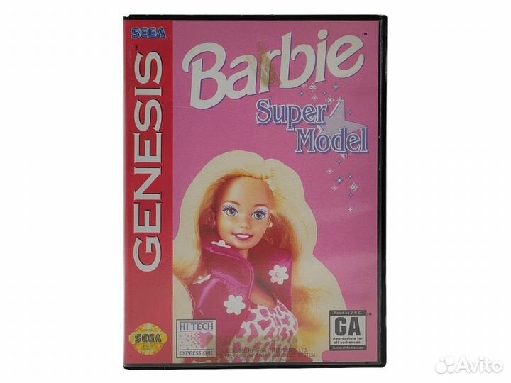 Sega Gen Barbie Super Model в боксе с инструкцией