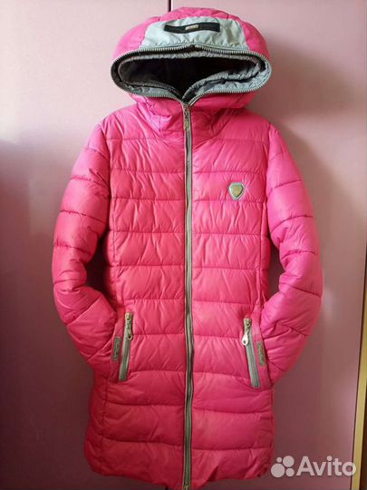 Пуховик для девочки на 8-10 лет
