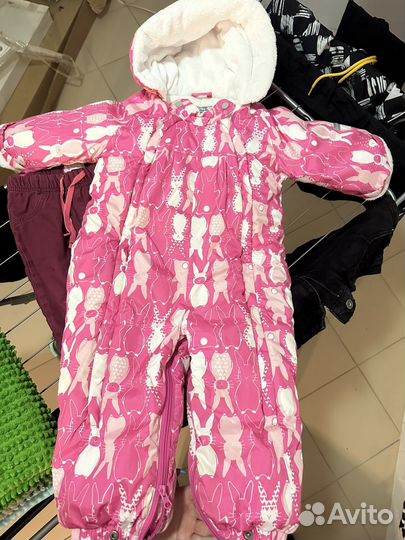 Зимний комбинезон трансформер 80