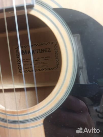 Акустическая гитара Martinez Faw- 701