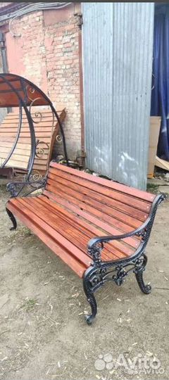 Дачная скамья парковая