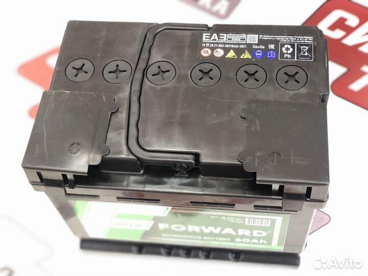 Аккумулятор 60 новый с гарантией и проверкой