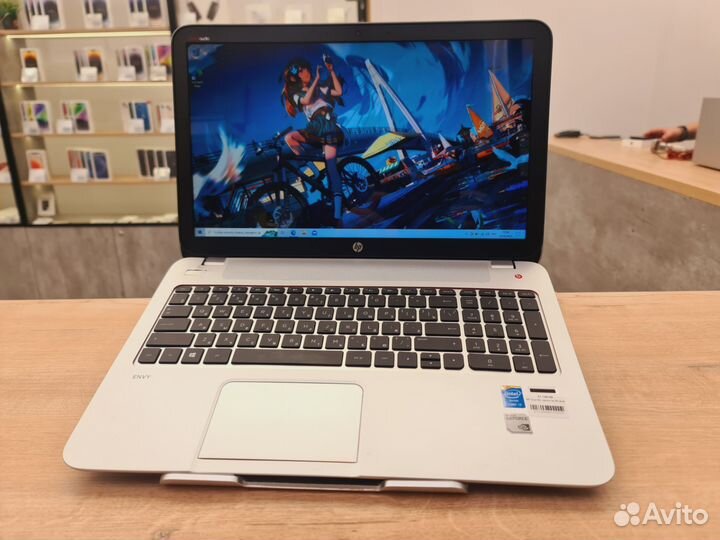Ноутбук HP Envy в металле Core i3+Nvidia GT740M/S