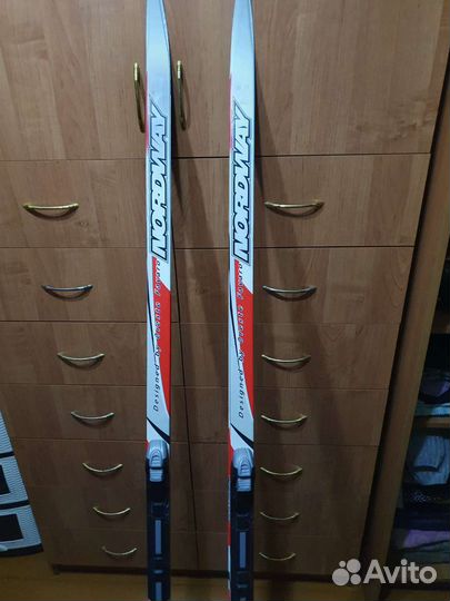 Беговые лыжи, ботинки, палки