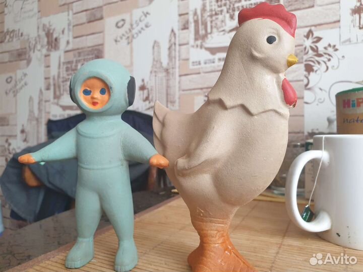 Игрушки резиновые СССР