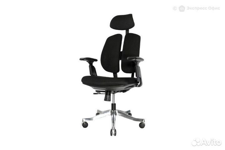 Кресло компьютерное ортопедическое Bionic black