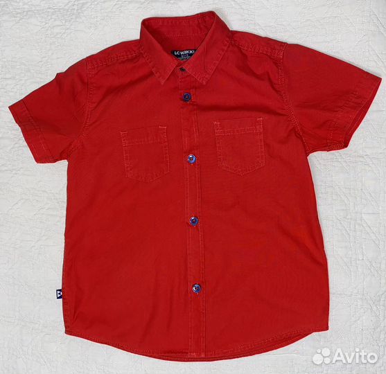 Рубашка детская для мальчиков 104-110