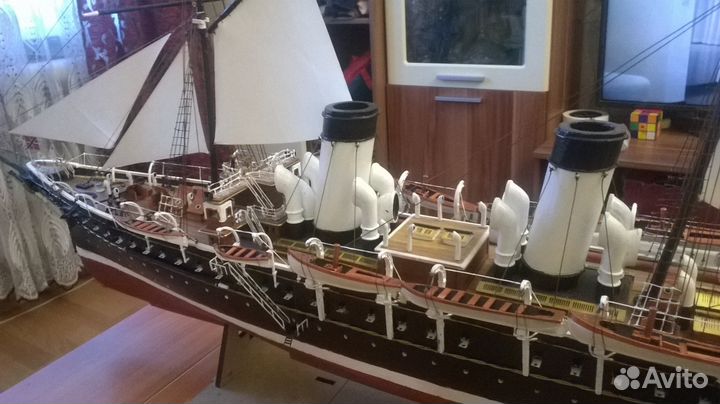 Модель императорской яхты 