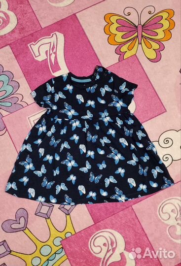 Платье для девочки 92