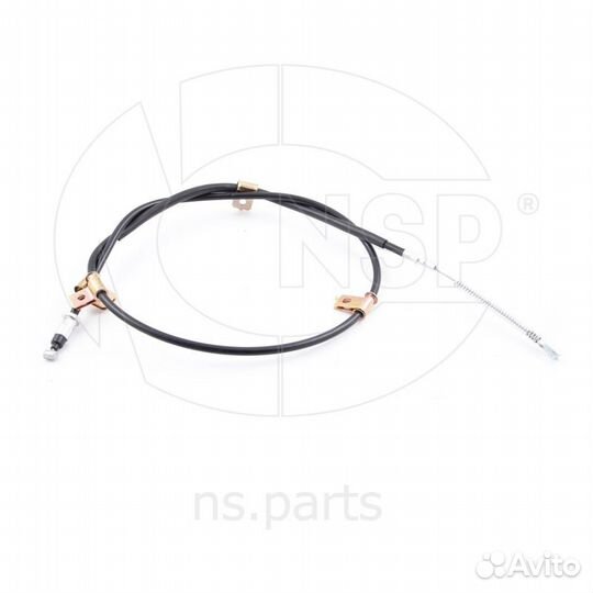 Трос стояночного тормоза левый chevrolet lanos