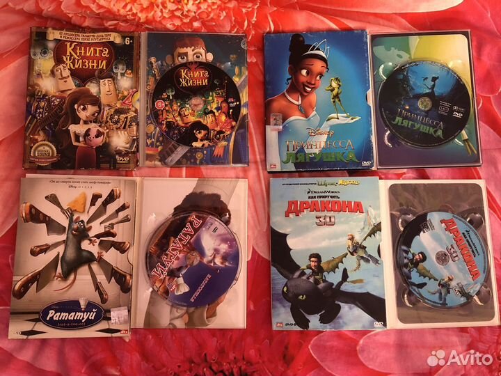 Dvd диски мультфильмы, фильмы