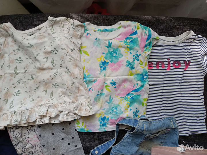 Вещи пакетом на девочку 92