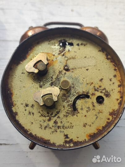 Настольные часы West Germany будильник винтаж