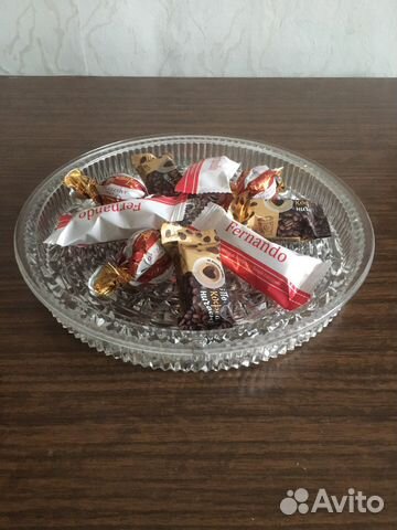 Хрустальное блюдо СССР