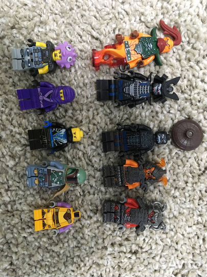 Lego Минифигурки star wars и ninjago