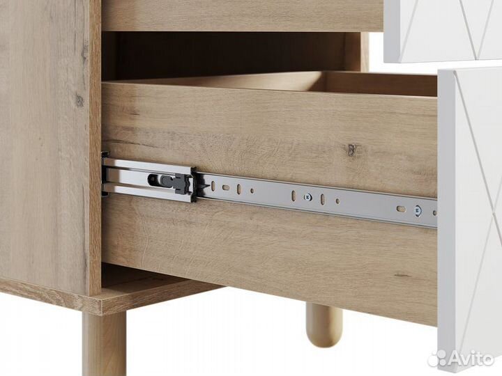 Тумба прикроватная Теджонс Diamond Milk