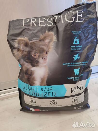 Сухой корм для стерилизованых собак мелких пород