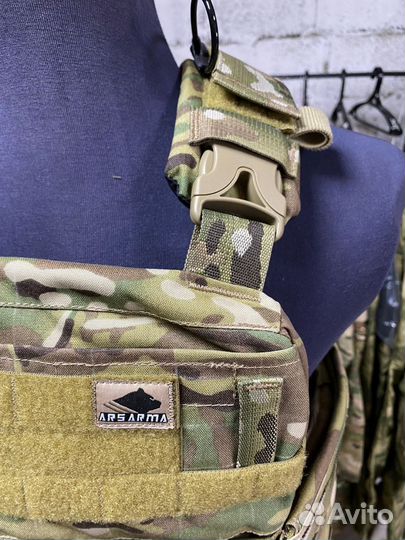 Жилет CPC Mod.2 в жаккардовой стропе,Ars Arma