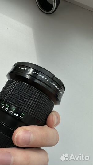 Canon fd 35-105 f3,5