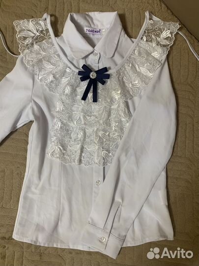 Школьная блузка для девочки