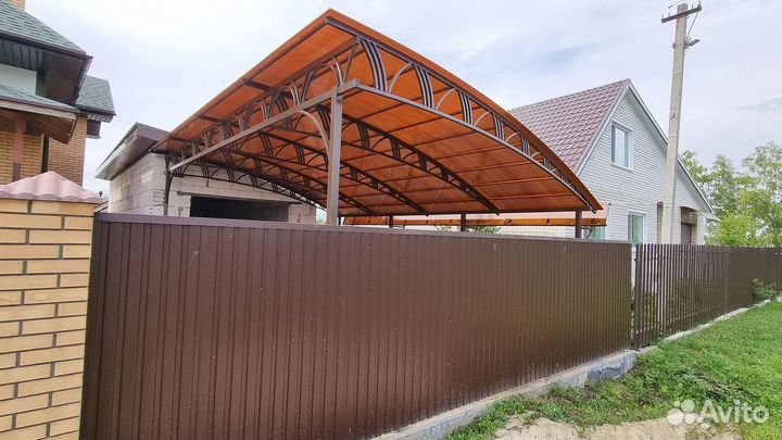 Навес для машины