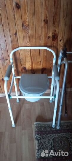 Ходунки, костыли, кресло унитаз туалет