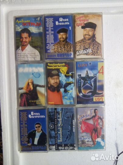 Фирменные аудиокассеты русской и зарубежной эстрад