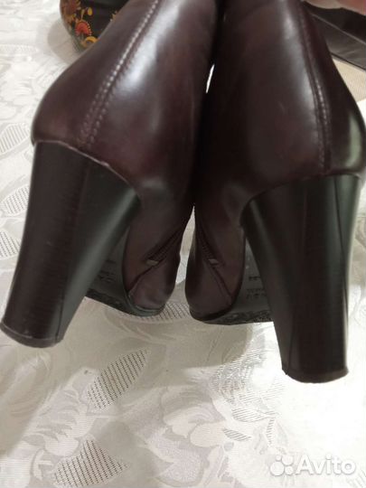 Сапоги натуральная кожа