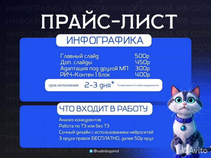 Дизайнер карточек товара на маркетплейсах